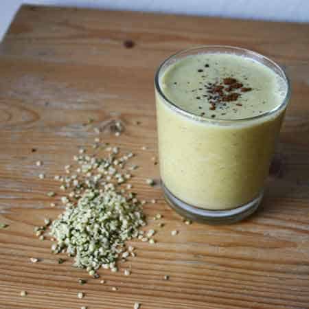 Kurkuma-Hanfmilch