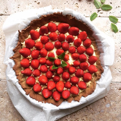 ERDBEER-HANF-TORTE